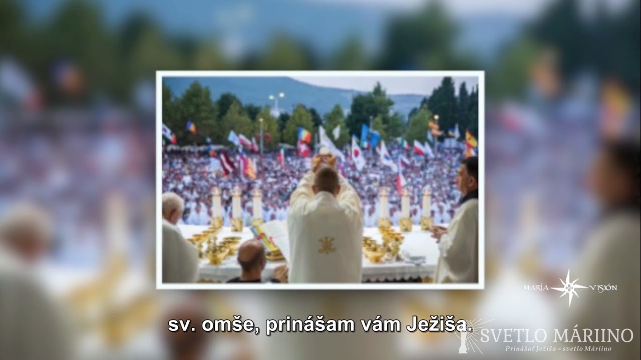 Eucharistia – päť kameňov z Medžugoria