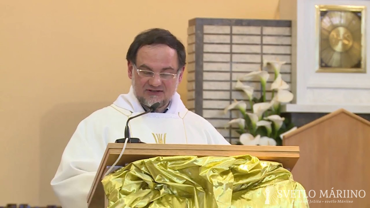 Homília, páter Boris Barun, Medžugorie, 16.04.2020