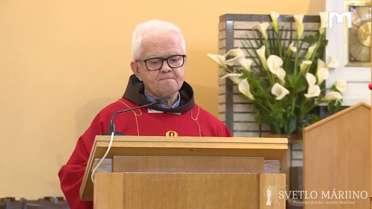 Homília, páter Ivan Dugančić, Medžugorie, 25.04.2020