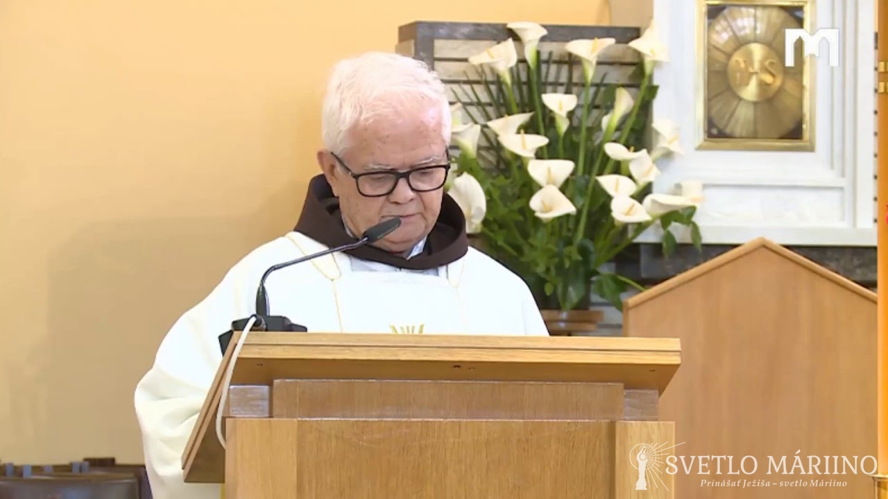 Homília, páter Ivan Dugančić, Medžugorie, 29.04.2020