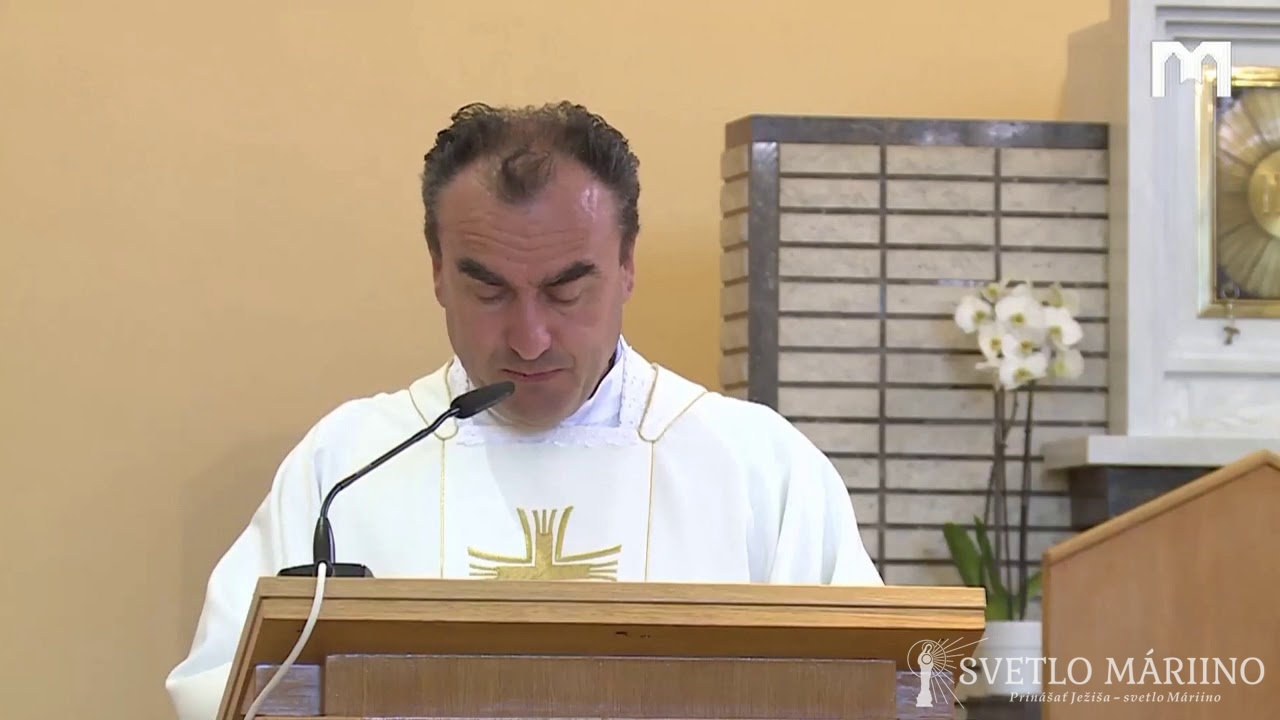 Homília, páter Marinko Šakota, Medžugorie, 23.04.2020