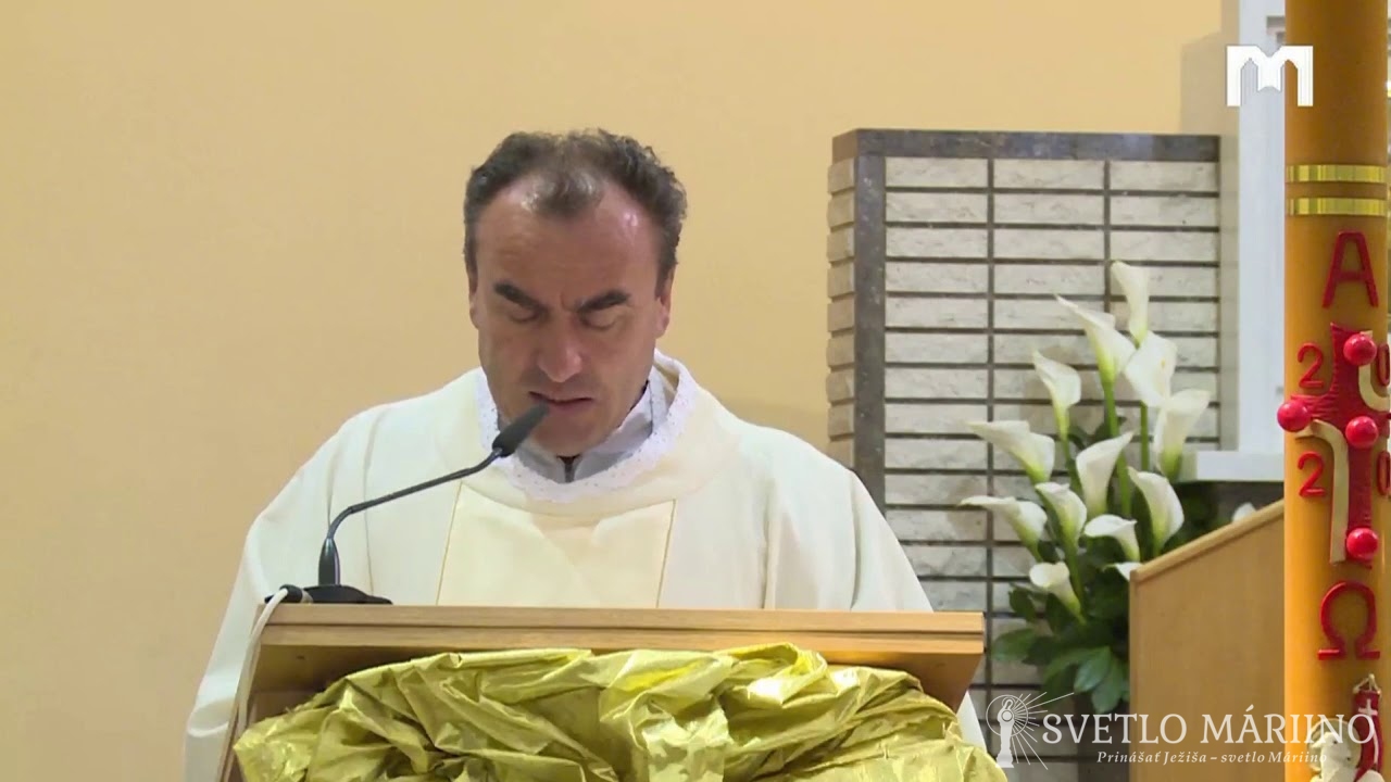 Homília, páter Marinko Šakota, 11.04.2020