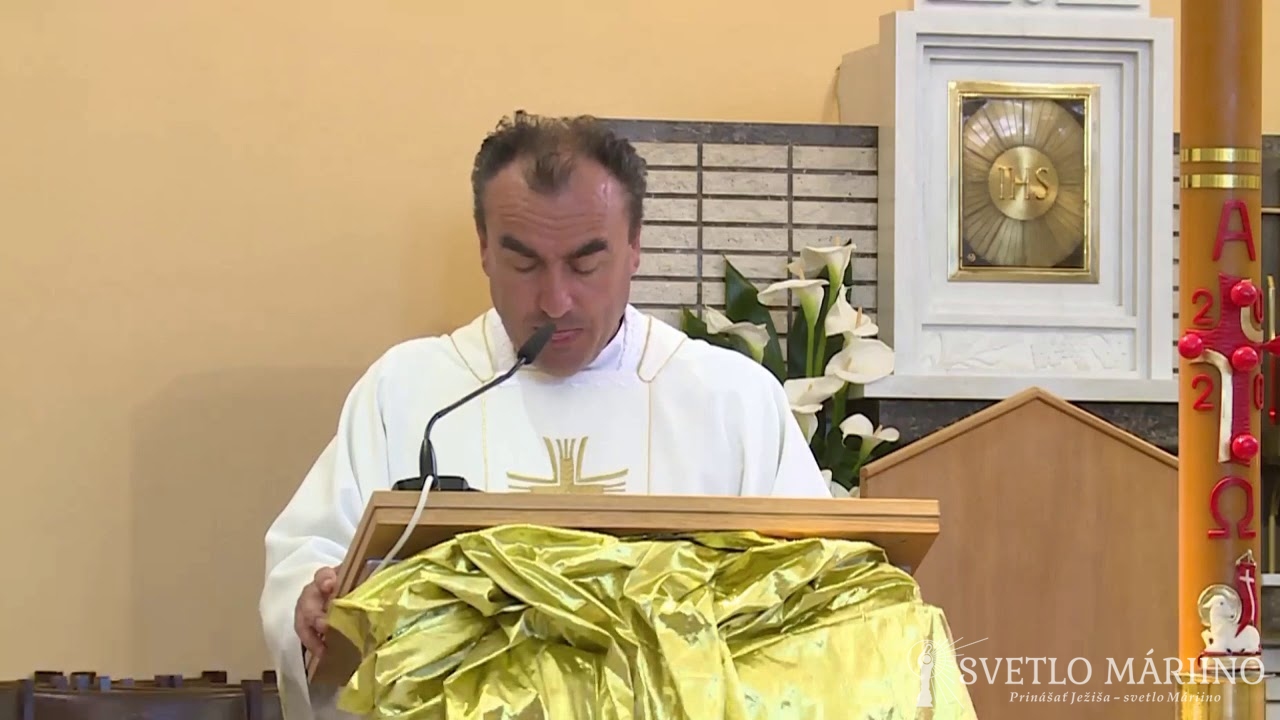 Homília, páter Marinko Šakota, Medžugorie, 18.04.2020