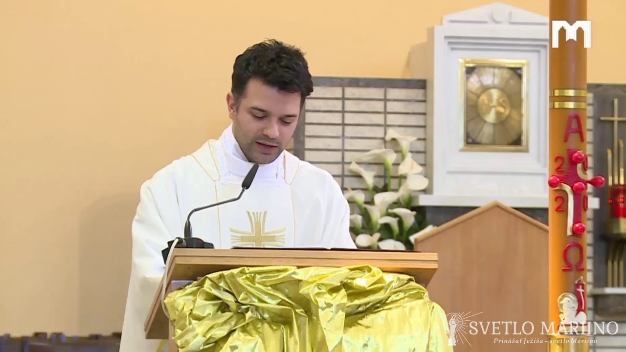 Homília, páter Zvonimir Pavičić, Medžugorie. 15.04.2020