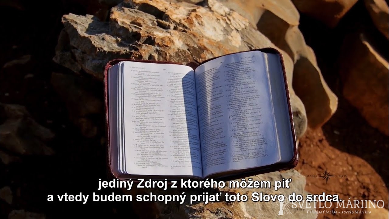 Sväté písmo – päť kameňov z Medžugoria