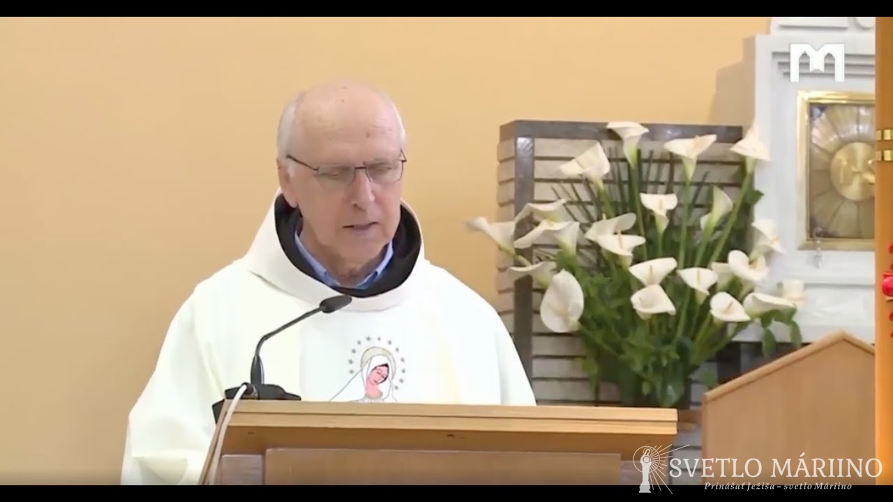Homília, páter Slavko Soldo, Medžugorie, 30.04.2020