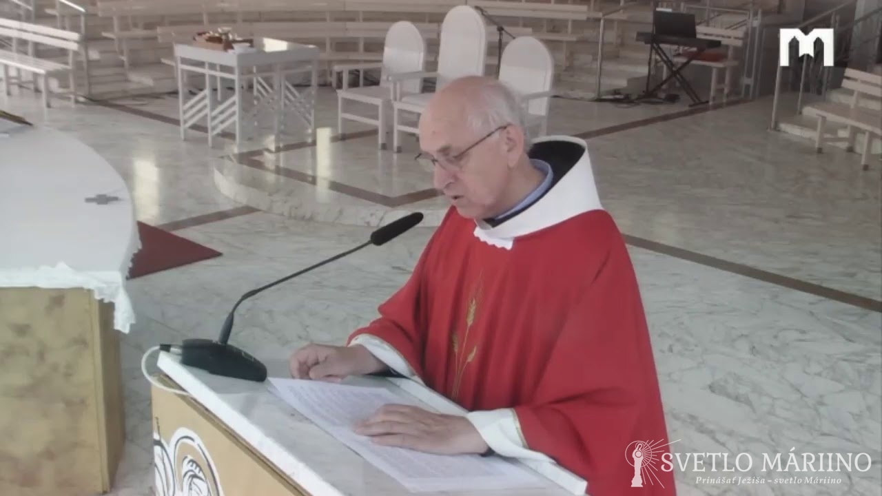 Homília, páter Slavko Soldo, Medžugorie, 14.05.2020