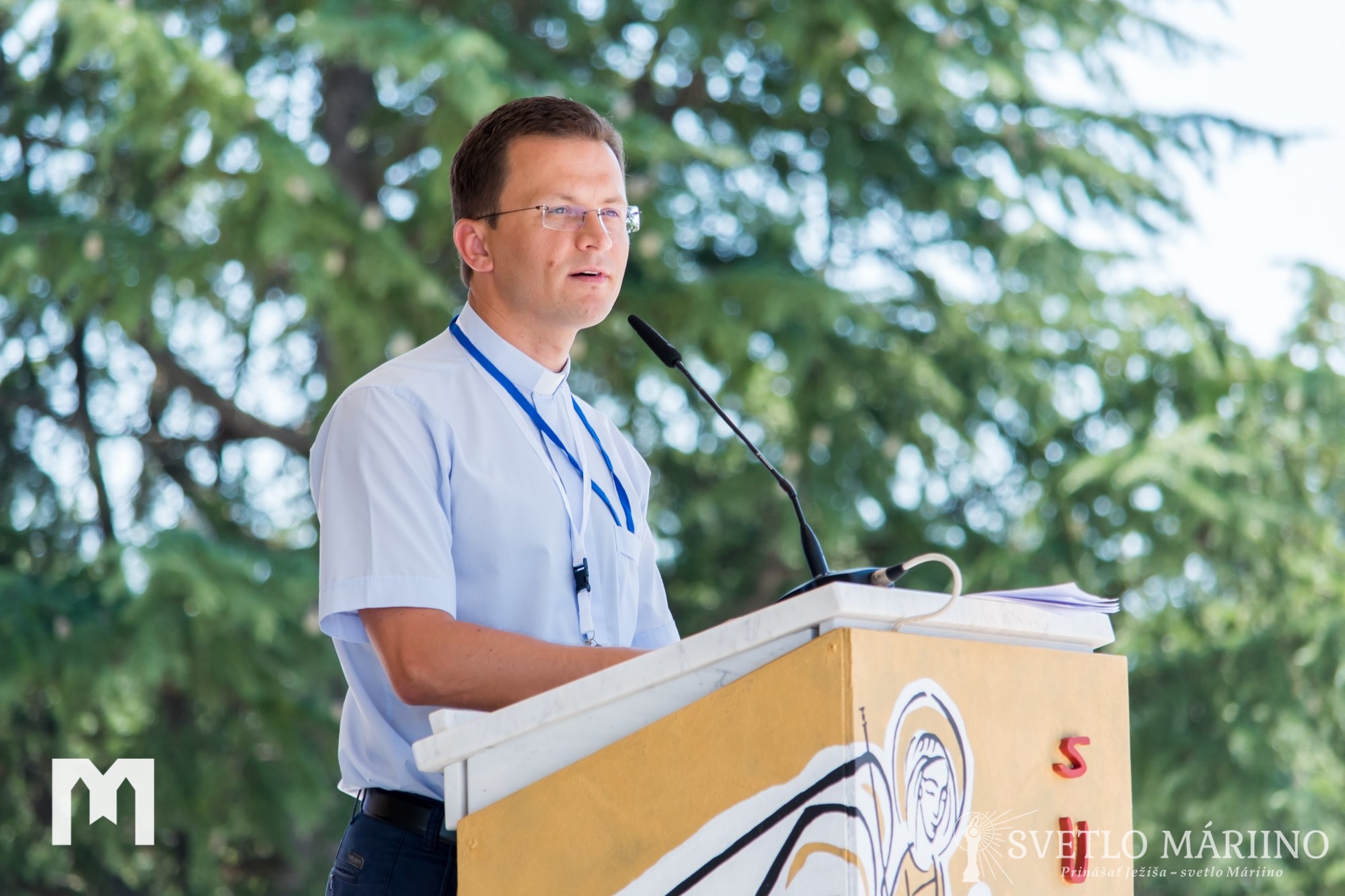 Svedectvo otca Branislava Babjaka. Mladifest, Medžugorie 05.08.2019
