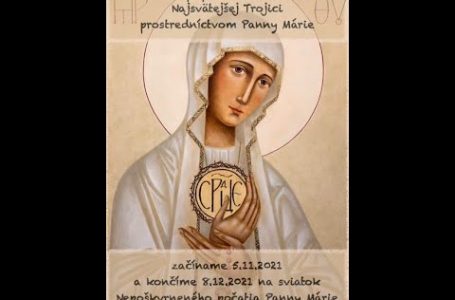Pozvanie k zasväteniu sa Najsvätejšej Trojice prostredníctvom Panny Márie