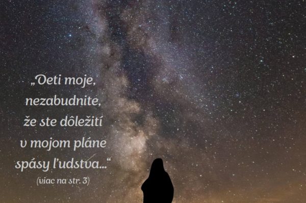 Svetlo Máriino. Júl 2022