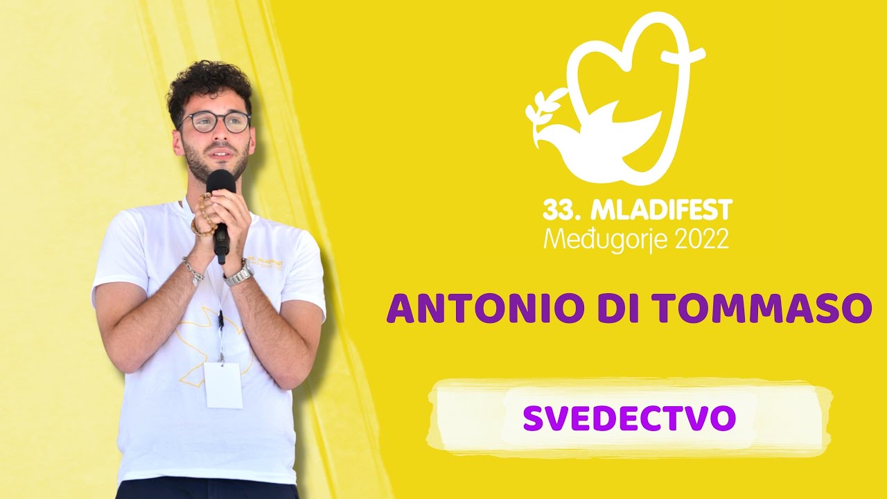SVEDECTVO: Antonio Di Tommaso. 33. MLADIFEST
