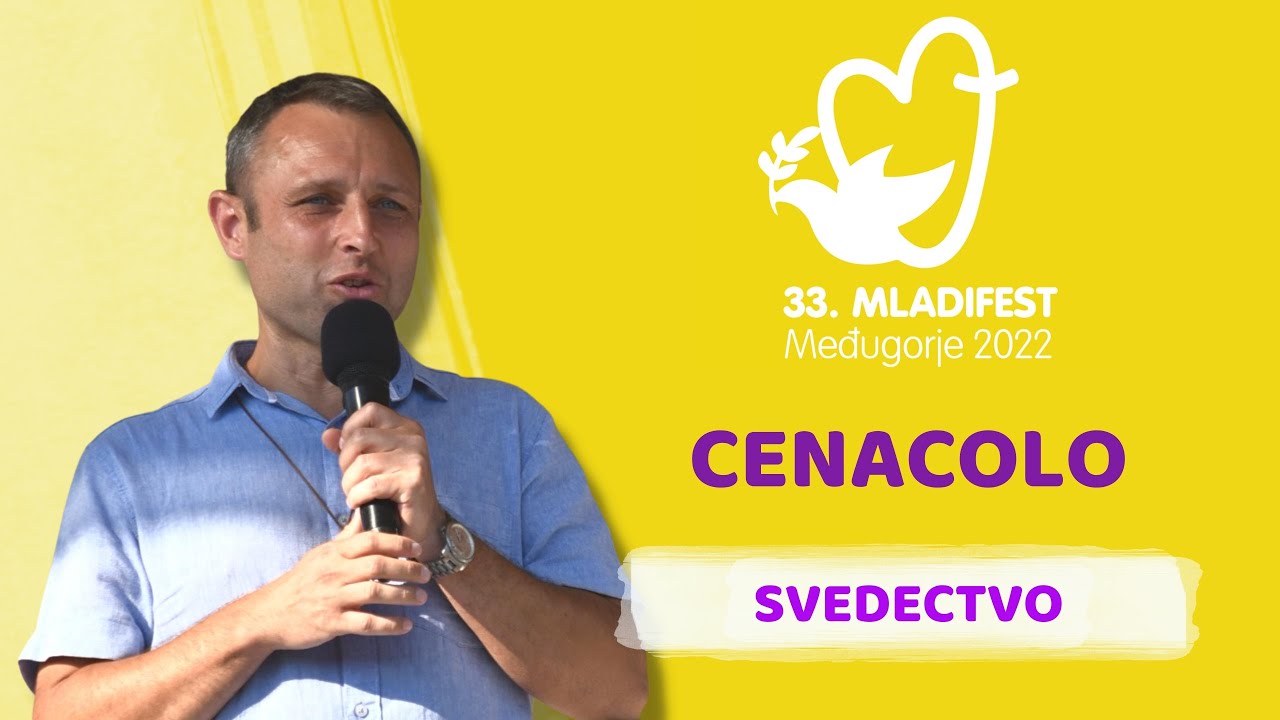 SVEDECTVO: Cenacolo. 33. MLADIFEST