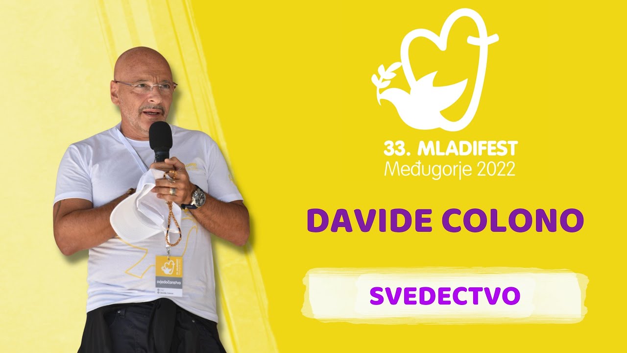 SVEDECTVO: Davide Colono. 33. MLADIFEST