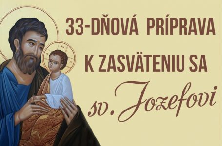 33-dňová príprava k zasväteniu sa sv. Jozefovi