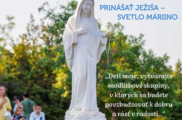 Svetlo Máriino. Jún 2024