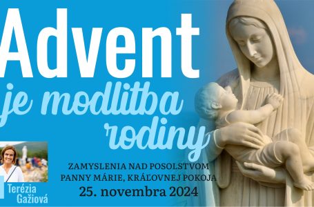 Zvuková nahrávka zamyslenia nad posolstvom z 25. novembra 2024