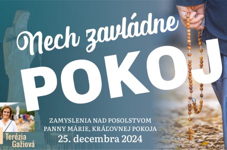 Zvuková nahrávka zamyslenia nad posolstvom z 25. decembra 2024