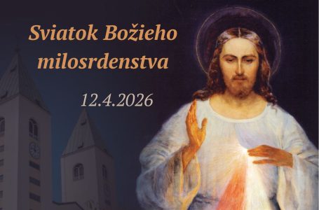 Sviatok Božieho milosrdenstva 12.4.2026