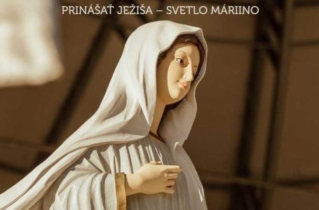 Svetlo Máriino. Júl 2025