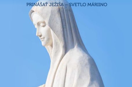 Svetlo Máriino. August 2025