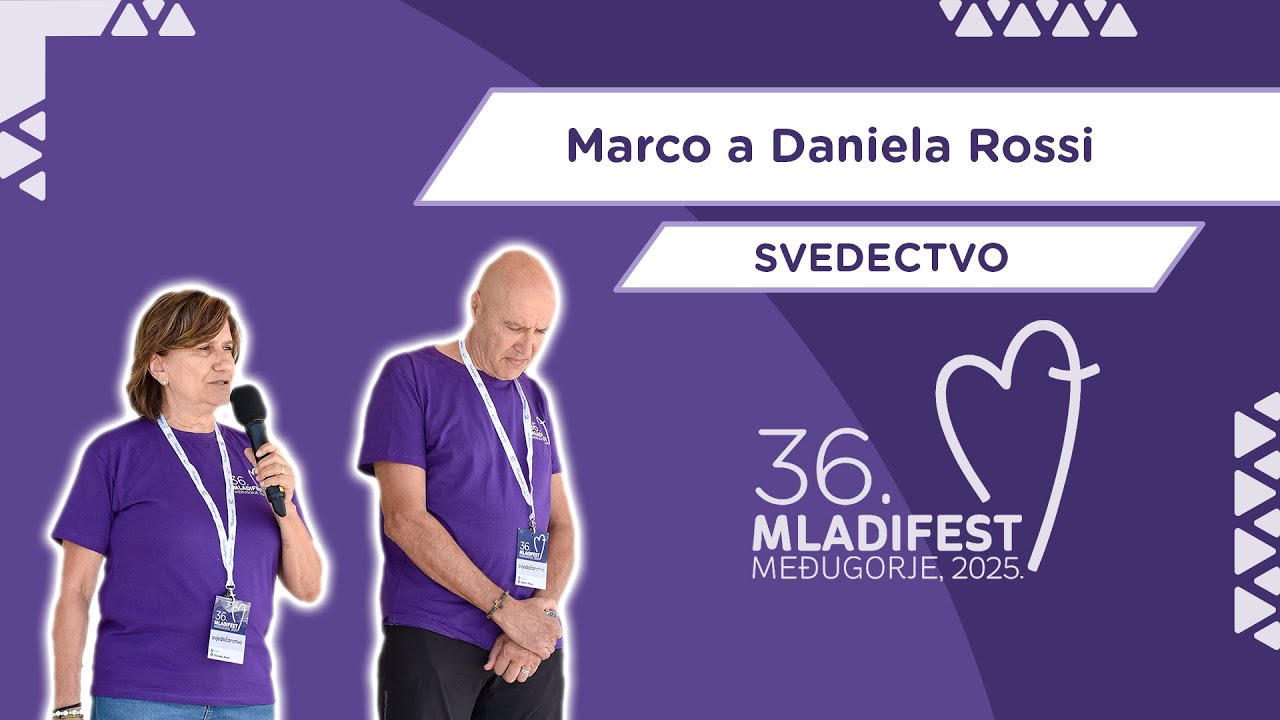 36. MLADIFEST – SVEDECTVO: Marco a Daniela Rossi