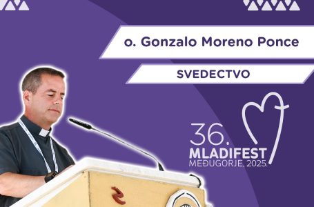 36. MLADIFEST – SVEDECTVO: o. Gonzalo Moreno Ponce