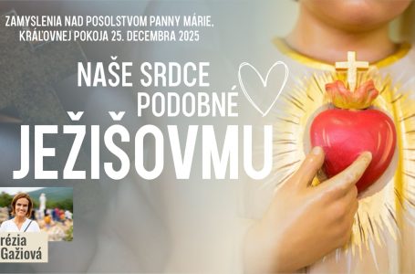 Zvuková nahrávka zamyslenia nad posolstvom z 25. decembra 2025