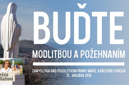 Zvuková nahrávka zamyslenia nad posolstvom z 25. januára 2026