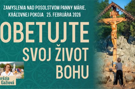 Zvuková nahrávka zamyslenia nad posolstvom z 25. februára2026