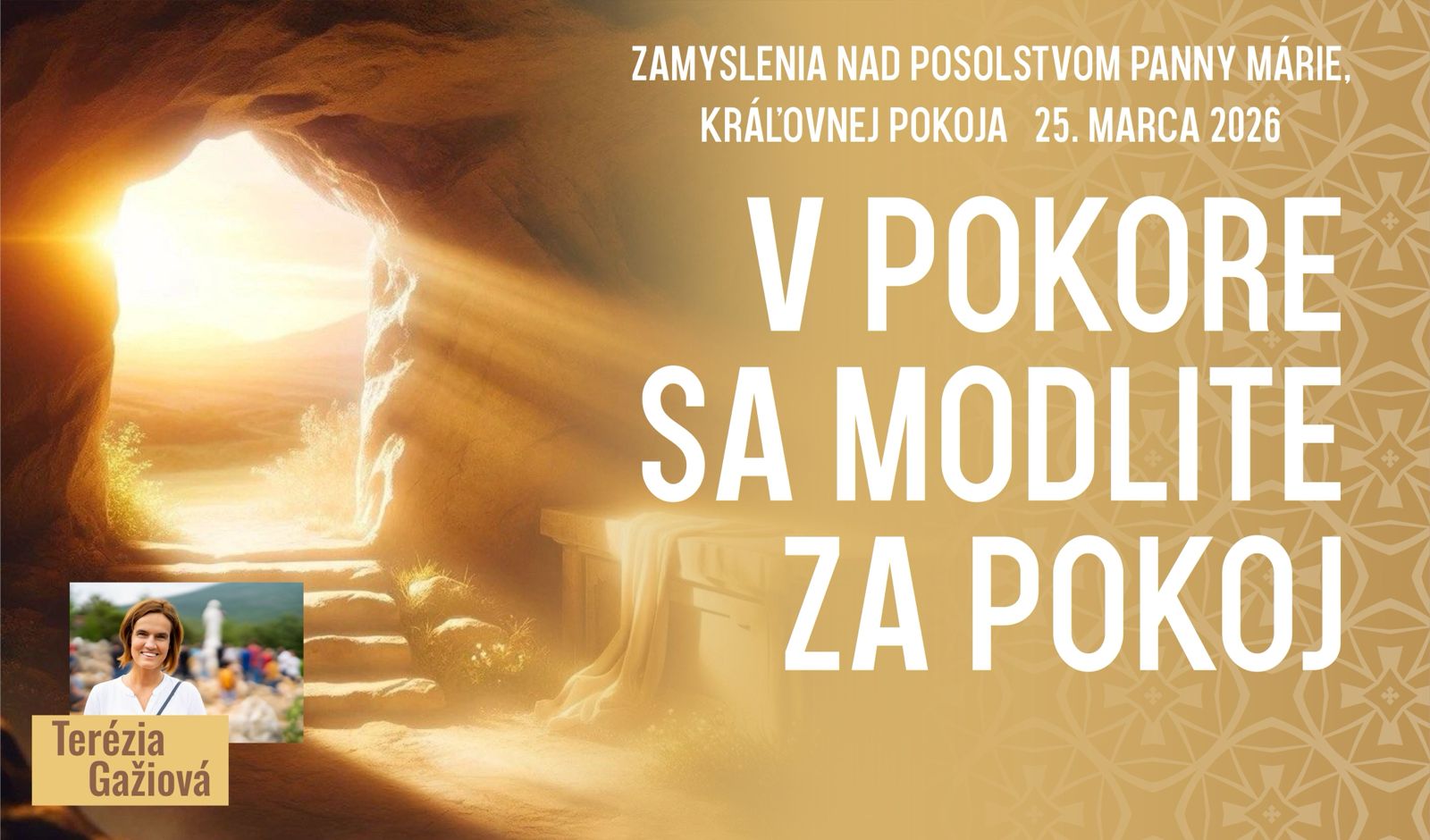 Zvuková nahrávka zamyslenia nad posolstvom z 25. marca  2026